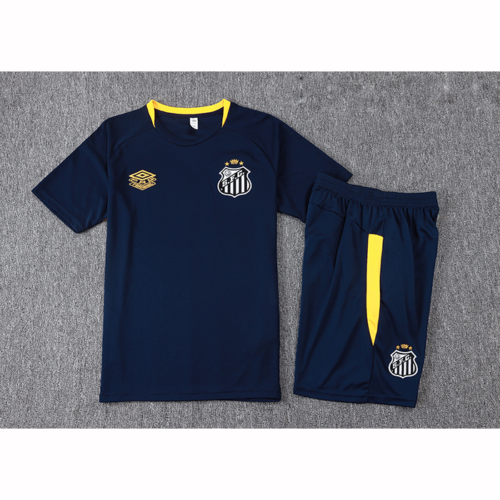 Chandal del Santos Manga Corta 25-26 Azul - Pantalon Corto